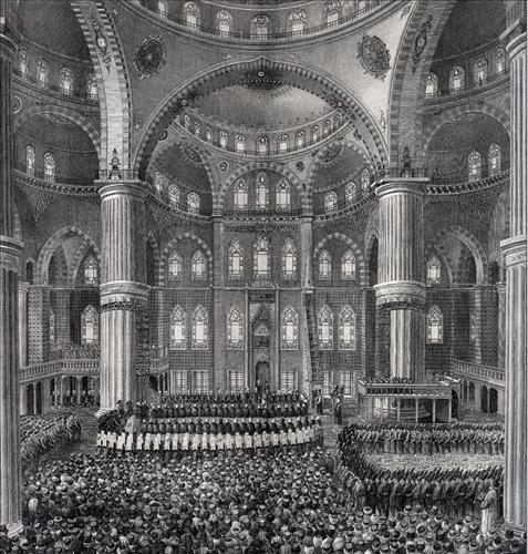 Sultanahmed Câmii'nde Mevlid cemiyeti